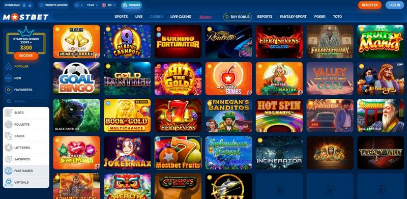 Intro to Mostbet